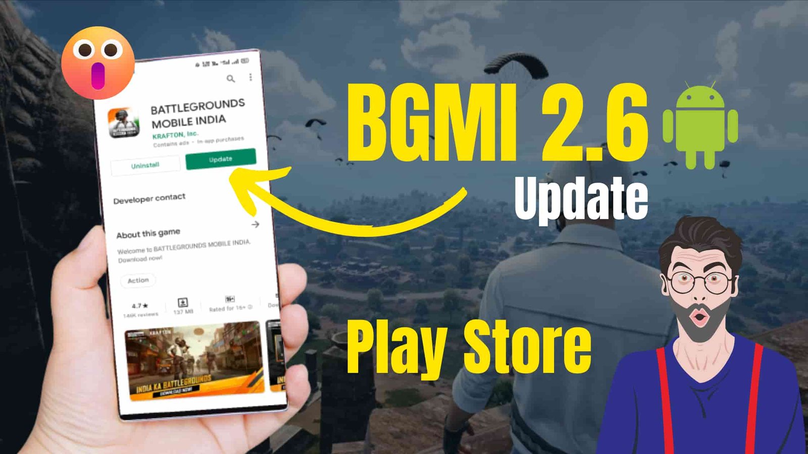 BGMI Update Not Showing In Play Store
