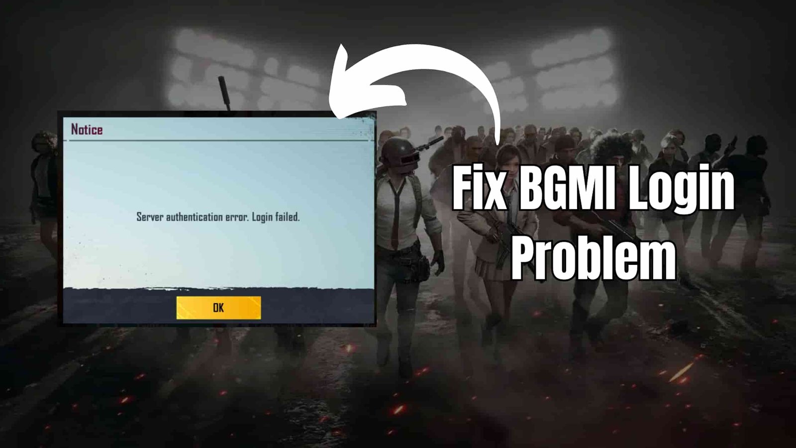 how to fix bgmi login problem
